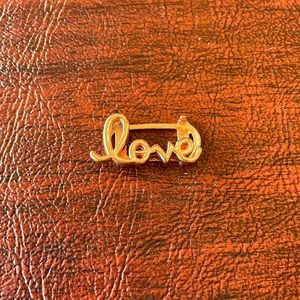 Keep collective Rose gold love charm